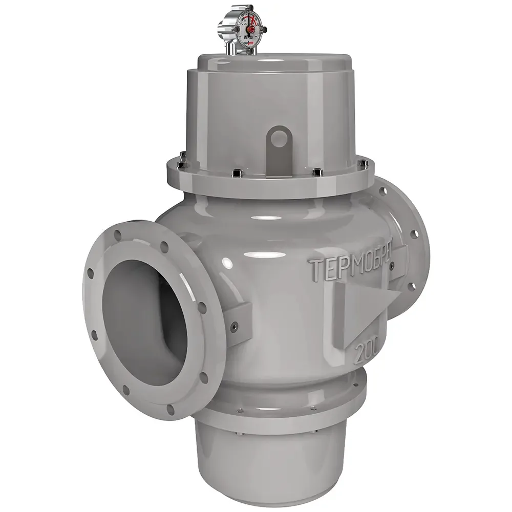 Фильтр газовый фланцевый стальной с ИЗФ стрелочного типа ТЕРМОБРЕСТ ФН5-1С ст.